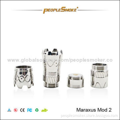 Ecigator Maraxus Full Mechanical Mod with Clone, Soft Touch Firing Button